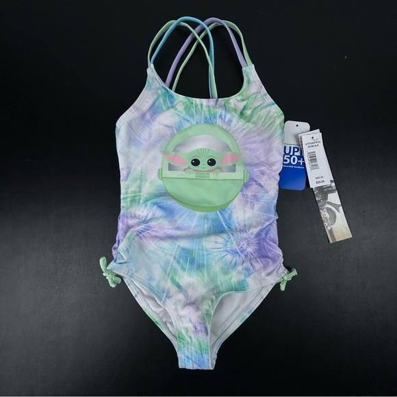 Disney Swim Disney Star Wars The Mandalorian Baby Yoda Grogu Girls